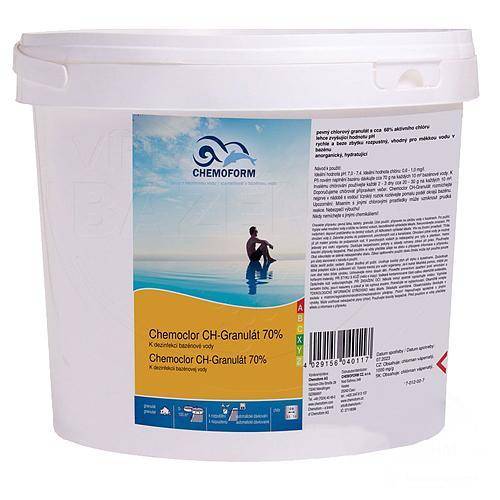 Chlór Chemoform 0605, granulát, 70%, bal. 5 kg