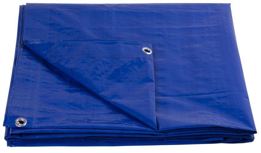 Plachta Tarpaulin Standard 10x12, zakrývacia, 80 g/m2, modrá