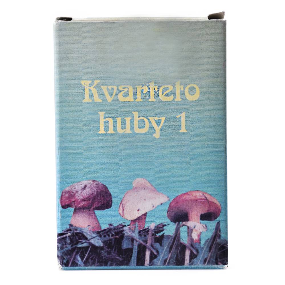 Hracie karty kvarteto huby 1 /10/