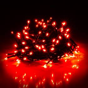 Retlux RXL 307 reťaz 150LED 15+5m RED