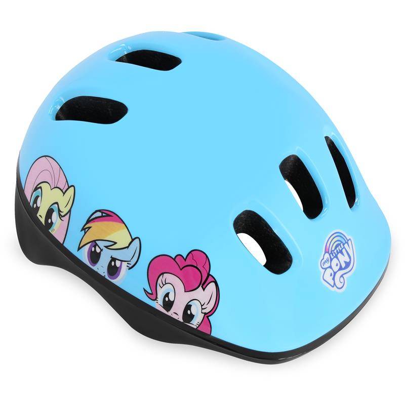 HASBRO PONY Detská cyklistická prilba 48-52 cm, modrá, zn. MY LITTLE PONY
