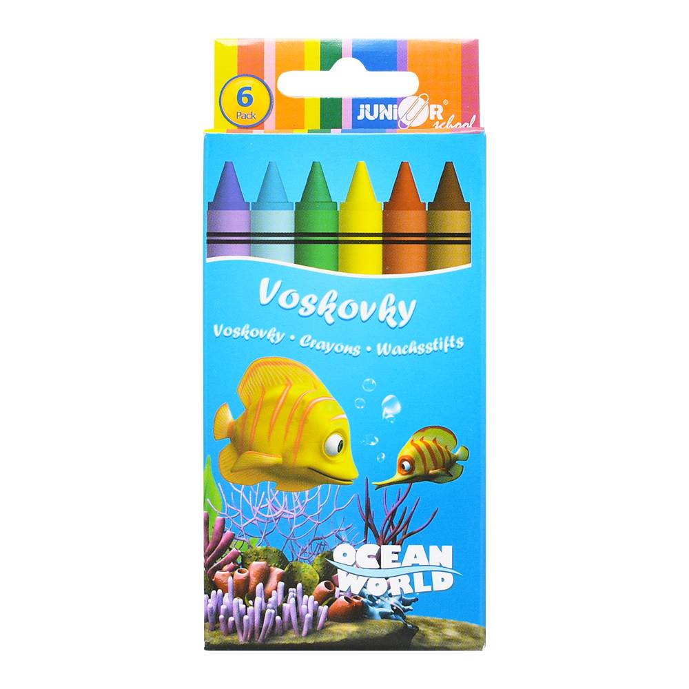 Voskovky 6 farieb Ocean World