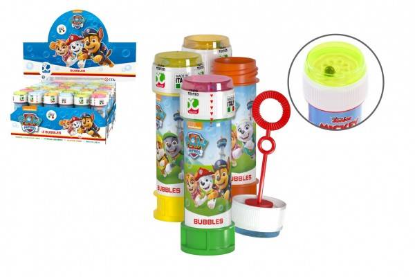 Bublifuk 60ml Tlapková patrola / Paw patrol 11,5 cm mix farieb 36ks v boxe