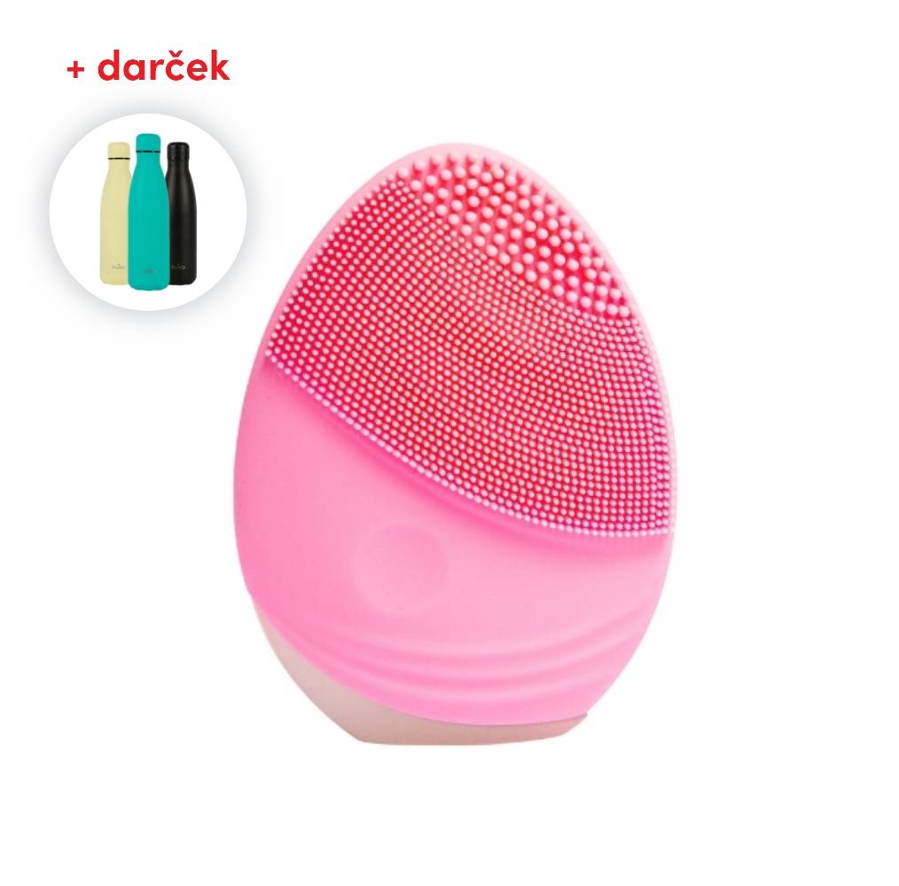 Garett Beauty Clean Sonic Brush - sonická kefka na čistenie tváre, ružová