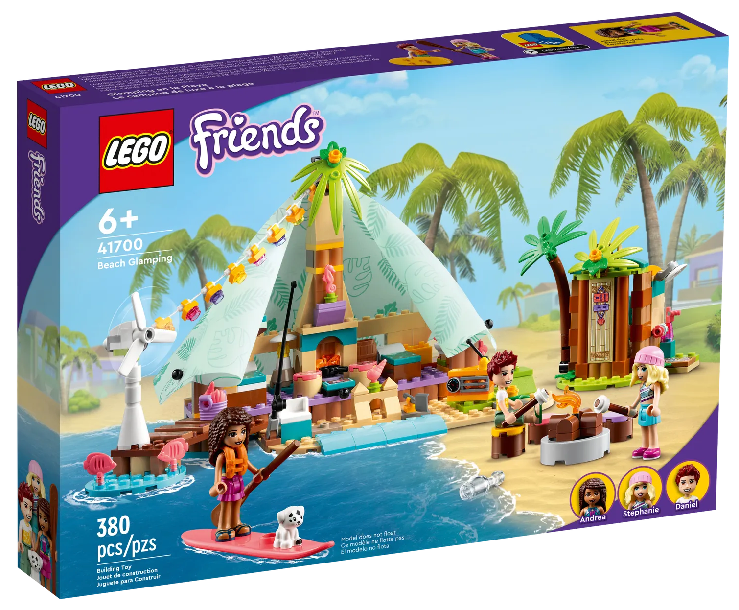 LEGO® FRIENDS 41700 LUXUSNÉ KEMPOVANIE NA PLÁŽI