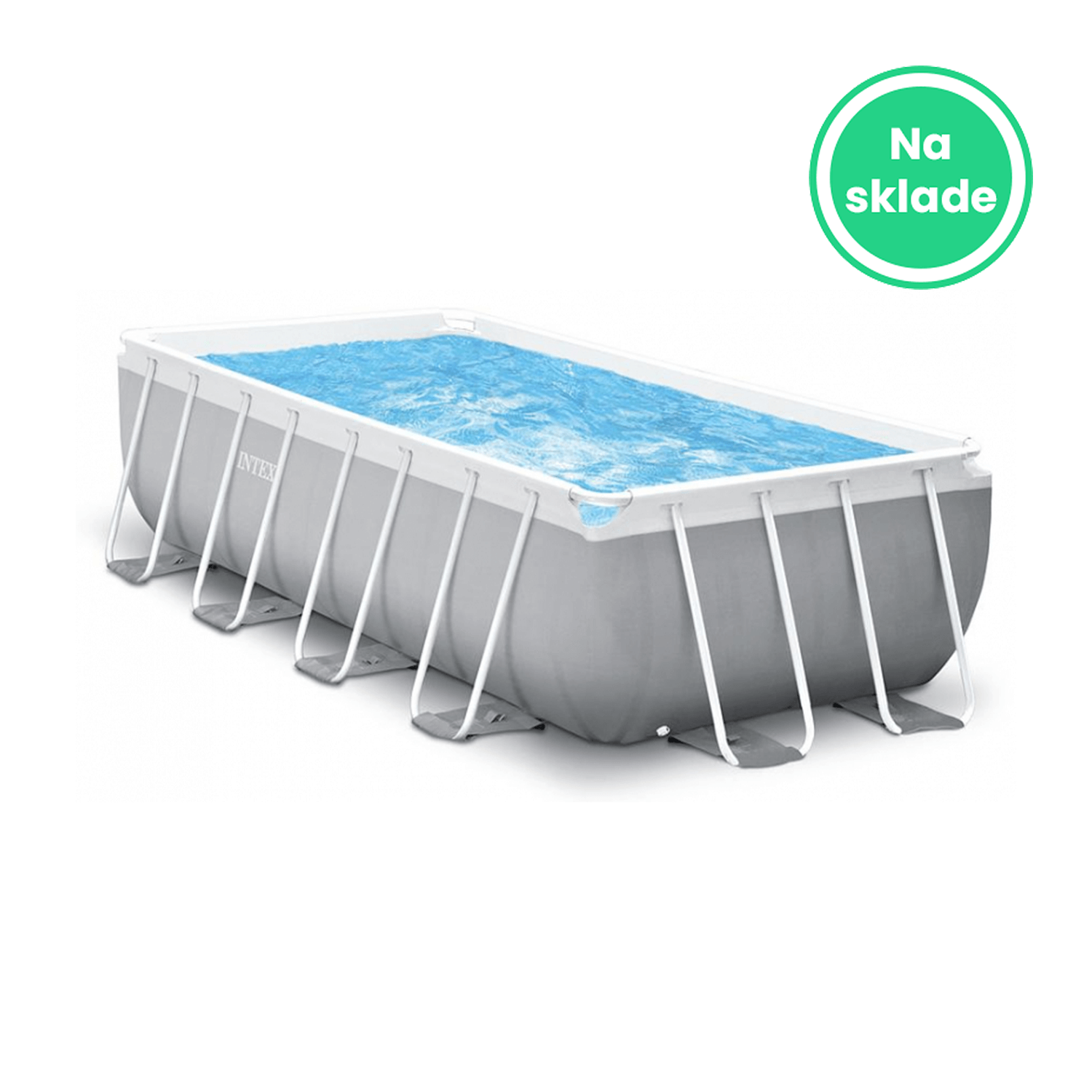 Bazén Intex® Prism Frame Rectangular 26788, filter, pumpa, rebrík, 4x2x1 m