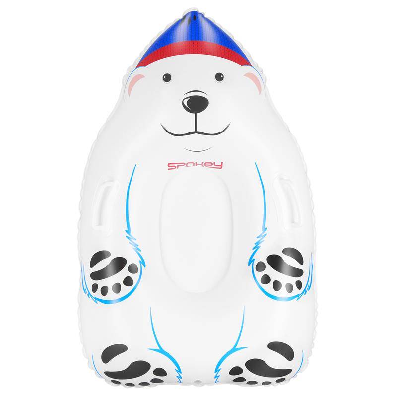 BEAR Nafukovací zimný klzák v tvare medveďa