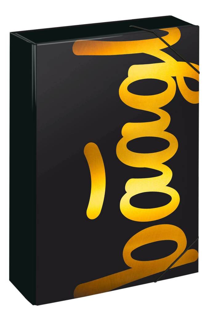 Dosky na školské zošity A4 BAAGL Jumbo Gold