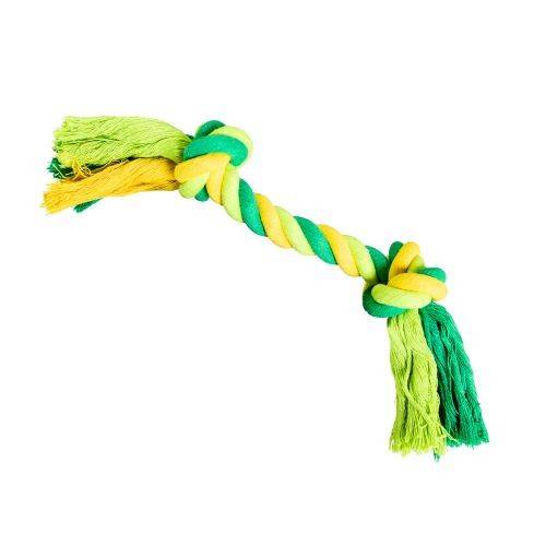 HIP HOP DOG HHD bavlnený uzol 30cm/ 140g limetková, zelená
