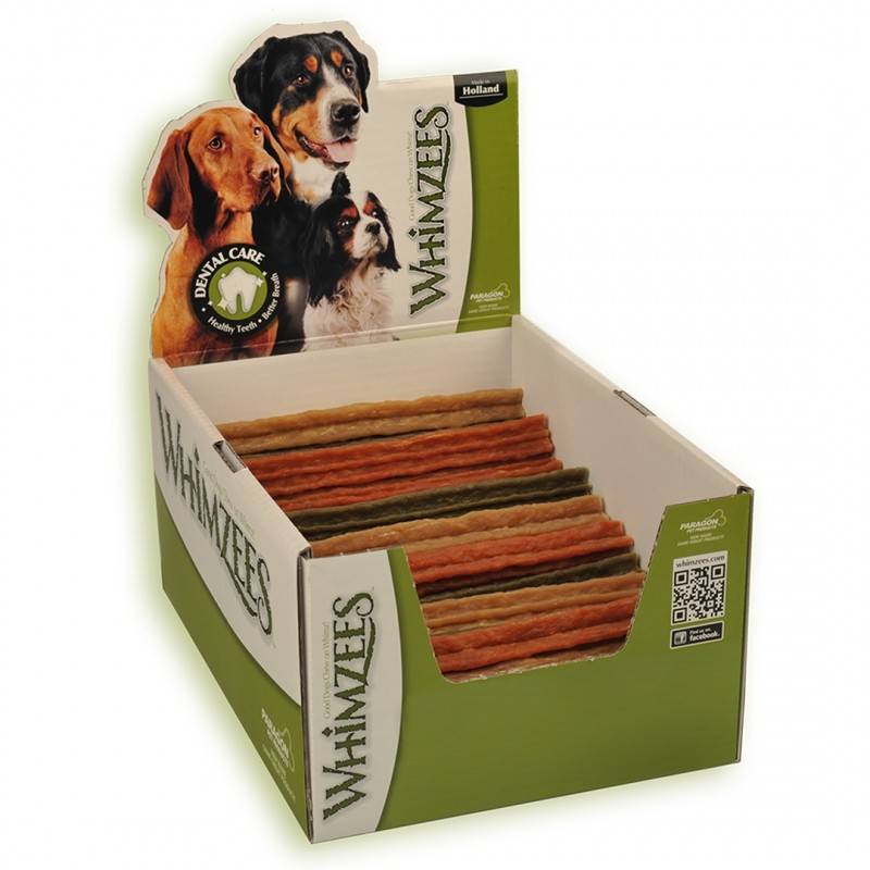 Whimzees WHIMZEES Tyčinka L 17,8cm/60g/ - 50ks Dental Snack