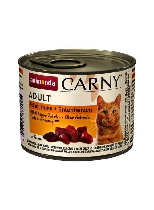 ANIMONDA Konz.CARNY ADULT 200g - kura/kačka
