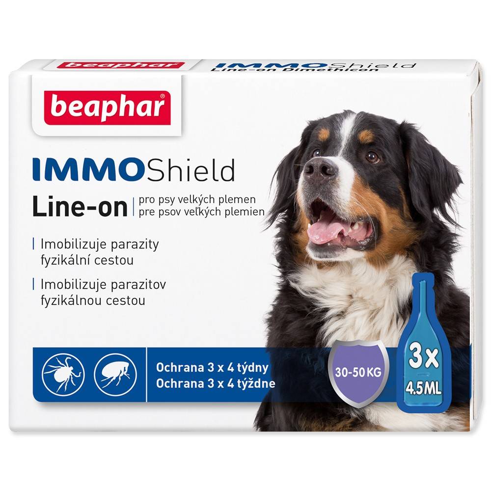 Beaphar IMMO Shield Line-on L nad 30 kg 3 x 4,5 ml