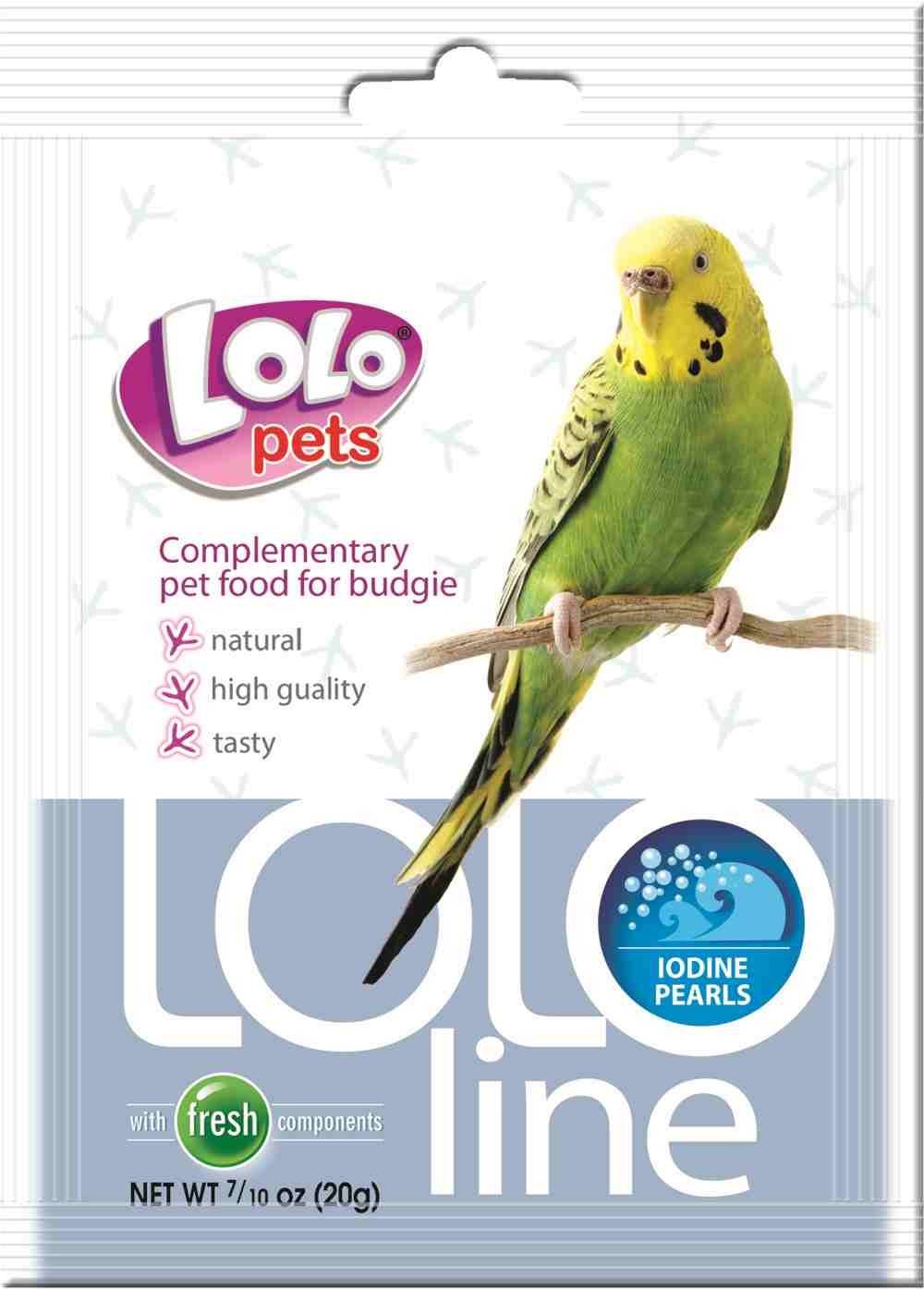LOLOPETS LO Andulka jódové perly 20g