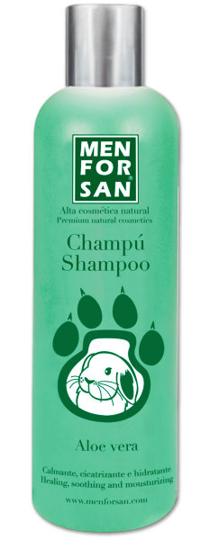 MEN FOR SAN Šampón na hlodavce s aloe vera 300ml