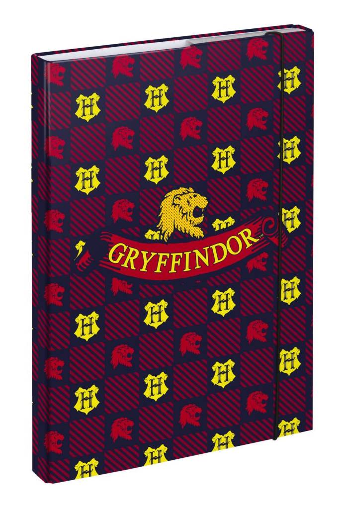 Dosky na školské zošity BAAGL A4 Harry Potter Chrabromil