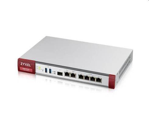 Zyxel USG Flex 200 UTM Firewall 10/100/1000, 2*WAN, 4*LAN/DMZ ports, 1*SFP, 2*USB with 1 Yr UTM bundle
