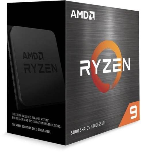 AMD Ryzen 9 5900X (3,7GHz / 64MB / 105W / no VGA / SocAM4) Box, bez chladica