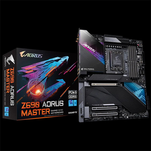 Gigabyte Z690 AORUS MASTER, Intel Z690, LGA1700, 4xDDR5, ATX