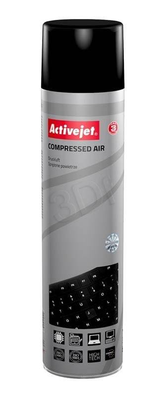 ActiveJet Compressed Air 600ml stlačený vzduch AOC-201