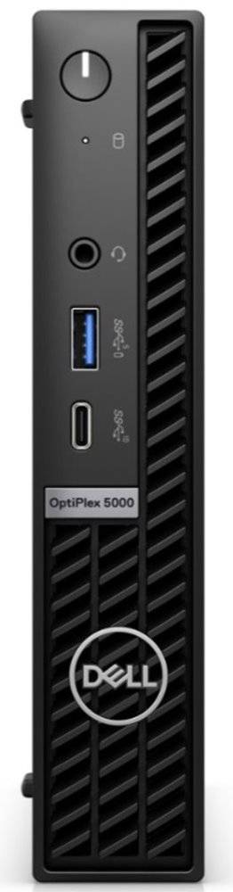 DELL OptiPlex 5000 MFF/Core i5-12500T/16GB/256GB SSD/Intel UHD/TPM/WLAN/Kb/Mouse/90W Type-C/W11Pro/3Y ProSpt