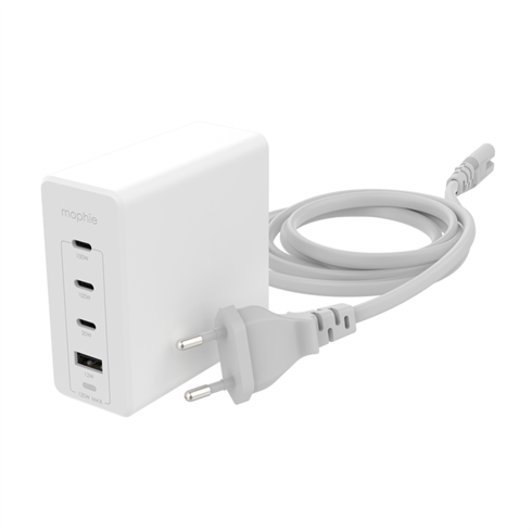 Mophie - Sieťový adaptér 120W GaN USB-C PD - biela