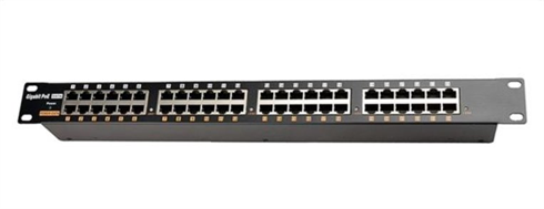 POE-PAN24-GB Gigabitový stíněný 24-portový PoE panel