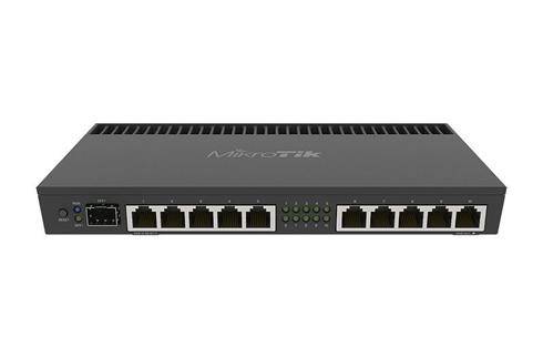 MIKROTIK RouterBOARD 4011iGS+RM + L5 (1,4GHz; 1GB RAM, 10xGLAN, 1xSFP+, LCD, rackmount, zdroj)