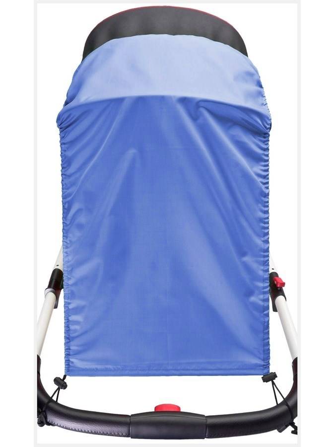 Slnečná clona na kočík CARETERO blue