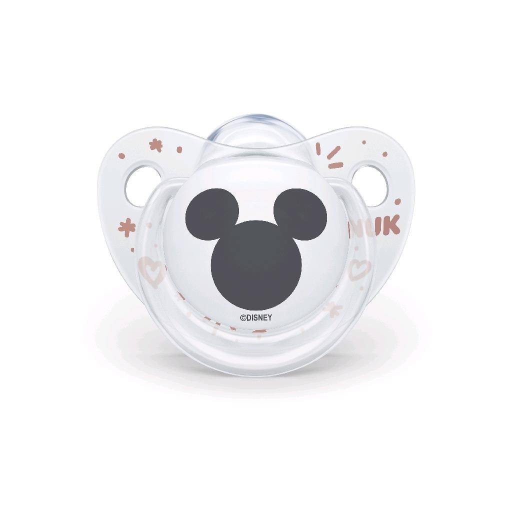 Cumlík Trendline NUK Disney Mickey Minnie 6-18m biely Box 6-18 m