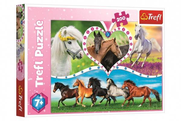 Trefl puzzle Kone 200 dielikov