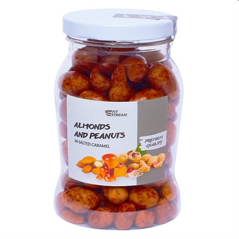 FitStream - Mandle a arašidy v slanom karameli 260 g