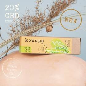 CBD 20% v tekvicovom oleji 10 ml KONOPE