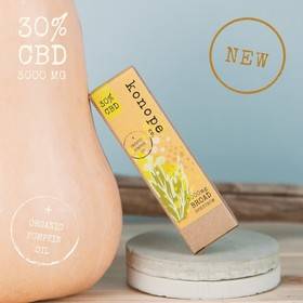 CBD 30% v tekvicovom oleji 10 ml KONOPE