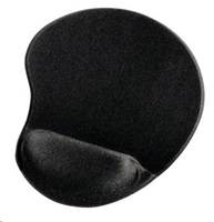 Hama ergonomická gélová podložka pod myš, čierna