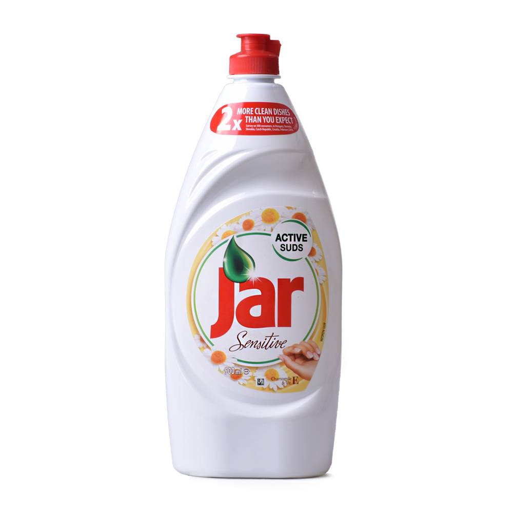 Čistiaci prostriedok na riad 900ml kamilka sensitive Jar