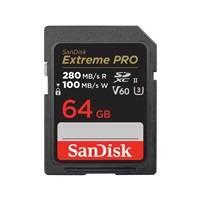 Fuego Sandisk Sdxc Karta 64Gb Extreme Pro (280 Mb/S Class, Uhs-Ii V60) Size 10