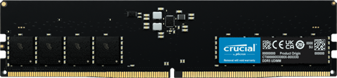 Crucial DDR5 32GB 4800MHz CL40 Unbuffered