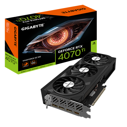 Gigabyte GeForce RTX 4070 Ti 12G OC EAGLE