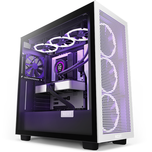 NZXT H7 Flow black-white