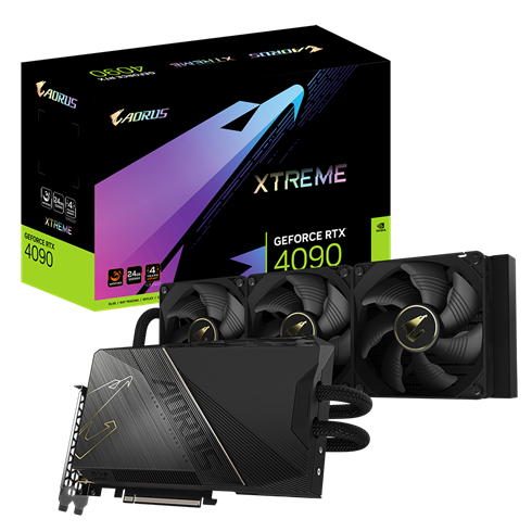 Gigabyte AORUS GeForce RTX 4090 XTREME WATERFORCE 24G