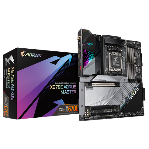 GIGABYTE X670E AORUS MASTER, AM5, E-ATX