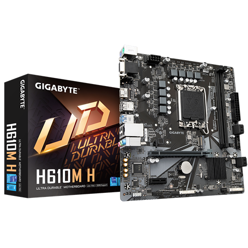 Gigabyte H610M F, Intel H610, LGA1700, 2xDDR5, mATX