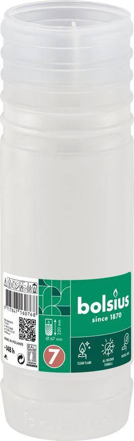 Náplň Bolsius Gravelight RP7, 148 h, 67x220 mm, do kahanca, parafín