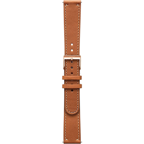 Withings remienok Leather Wristband 18mm Brown & Rose Gold