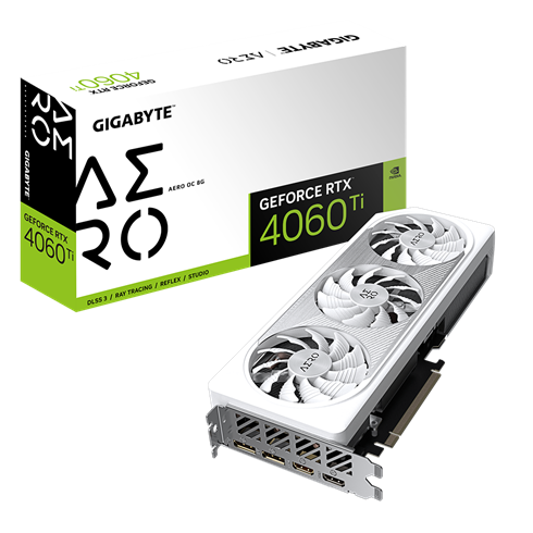 Gigabyte GeForce RTX 4060 Ti AERO OC 8G