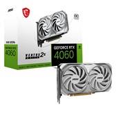 MSI VGA NVIDIA GeForce RTX 4060 VENTUS 2X WHITE 8G OC, RTX 4060, 8GB GDDR6X, 3xDP, 1xHDMI