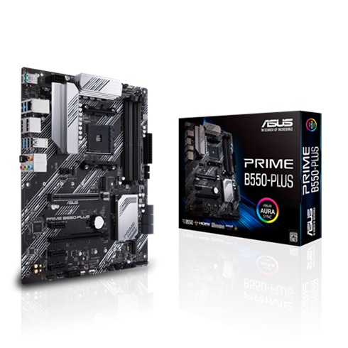 ASUS PRIME B550-PLUS, AM4, 4x DDR4, ATX