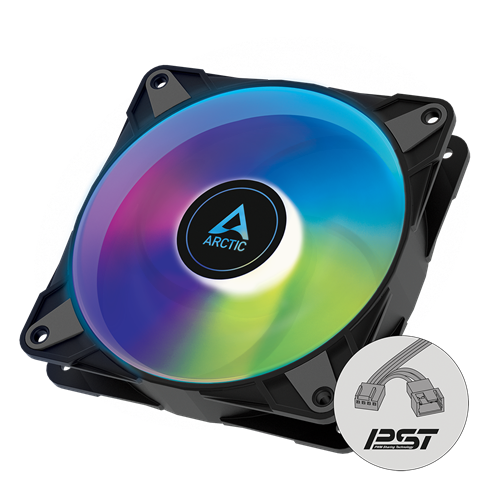 Arctic ventilátor P12 PWM PST A-RGB