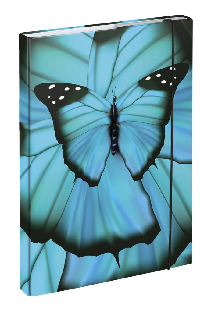 Dosky na školské zošity A4 BAAGL Butterfly
