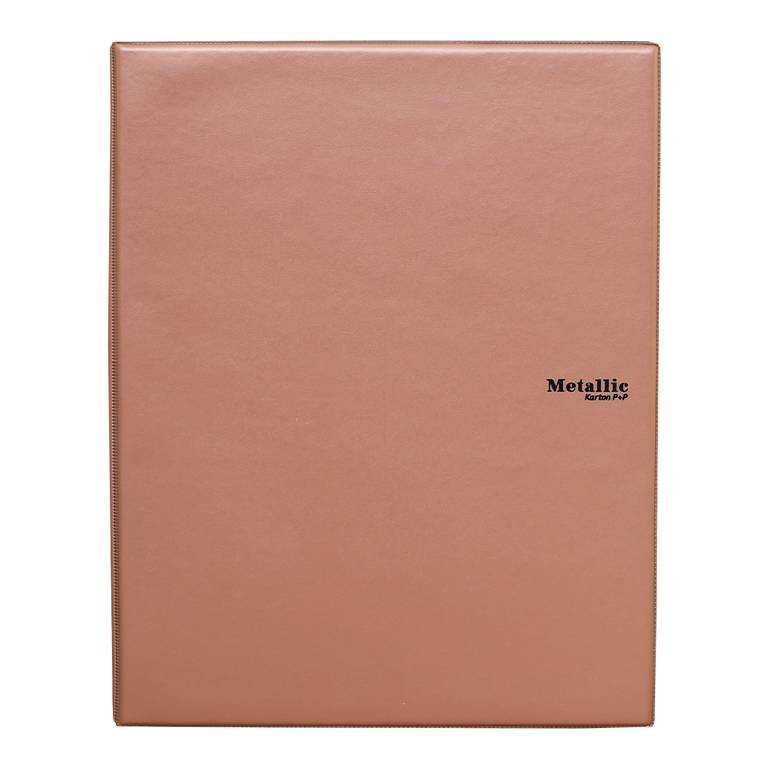 Karisblok A4 s náplňou lamino medený Metallic